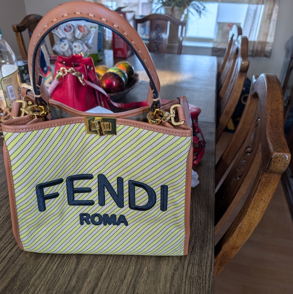 Tote Bag with extra strap for over the shoulder carrying.